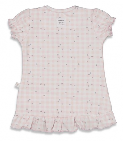 Feetje - Kleid rosa/weiß kariert